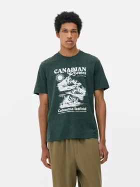 Košile s krátkým rukávem Canadian Rockies