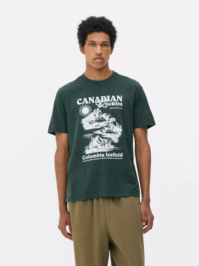 Košile s krátkým rukávem Canadian Rockies