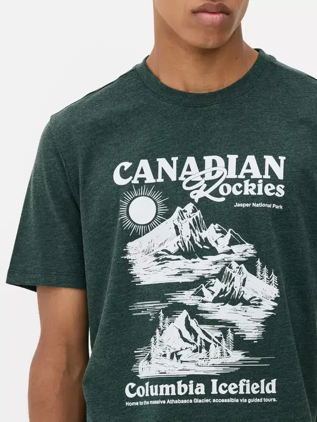 Košile s krátkým rukávem Canadian Rockies