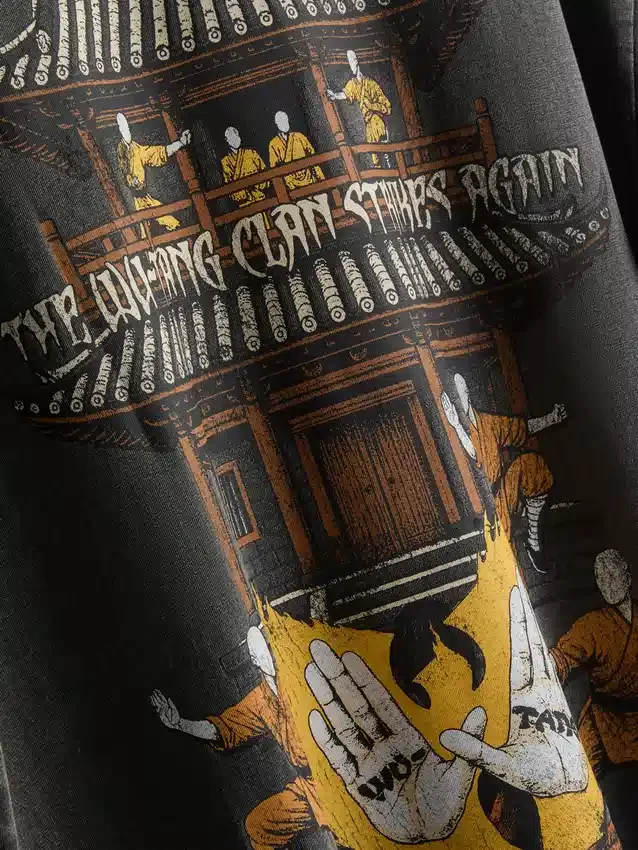 Košile s krátkým rukávem Wu Tang Clan