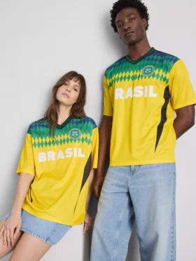 Košile s krátkými rukávy Brazil