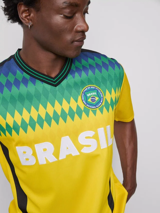 Košile s krátkými rukávy Brazil
