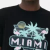 Košile s neonovým potiskem Miami