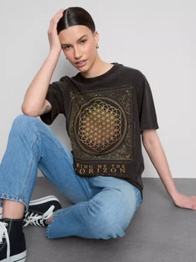 Košile s potiskem „Bring me the horizon“