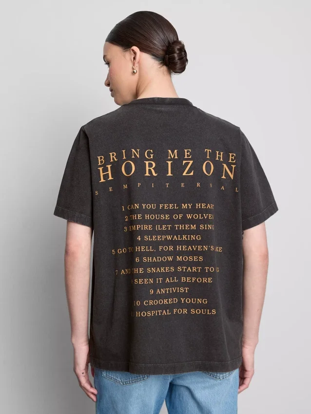 Košile s potiskem „Bring me the horizon“