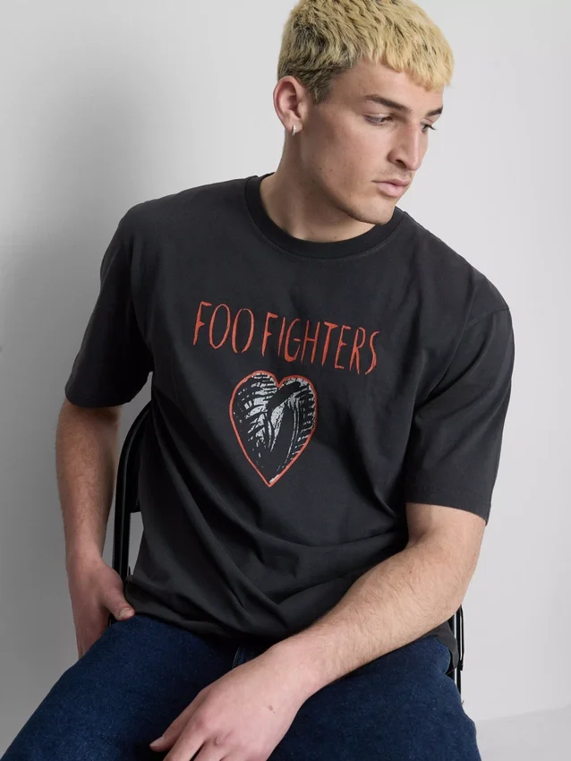 Košile s potiskem Foo Fighters