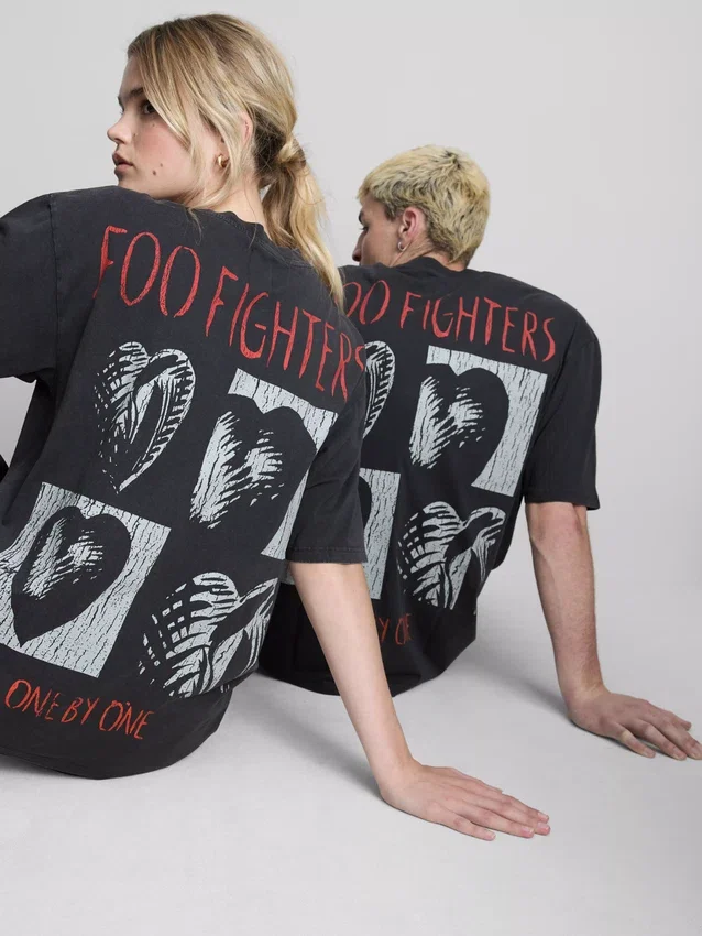 Košile s potiskem Foo Fighters