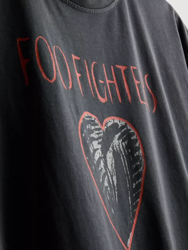 Košile s potiskem Foo Fighters