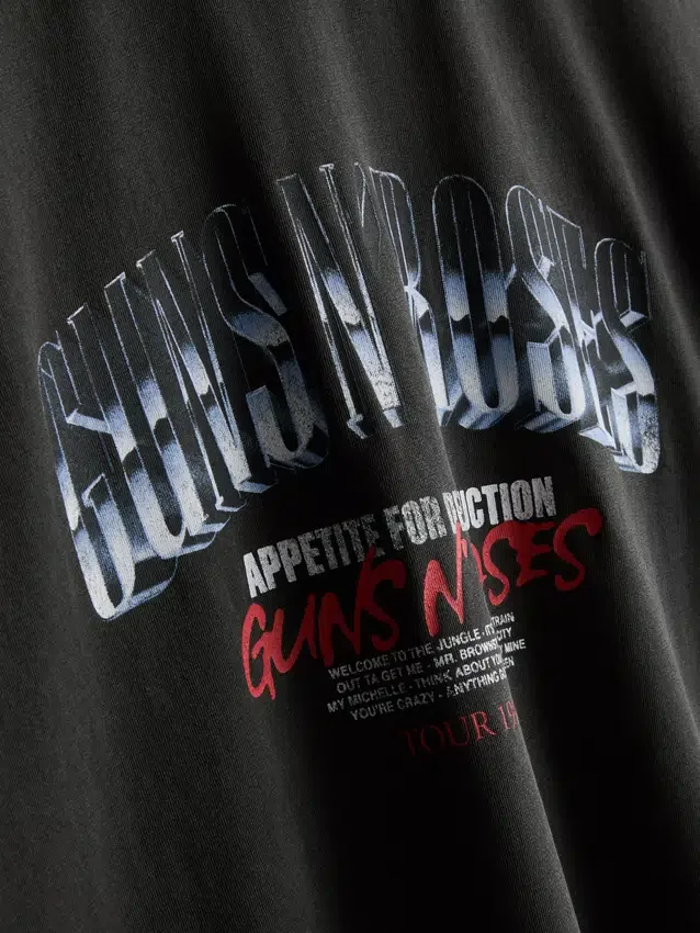 Košile s potiskem Guns N’ Roses