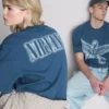 Košile s potiskem Nirvana Angel