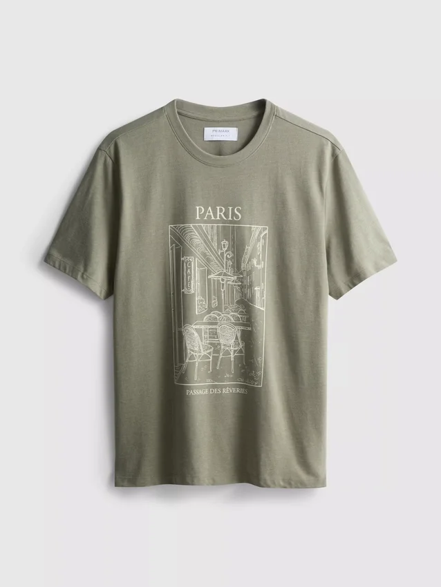 Košile s potiskem „Paris“