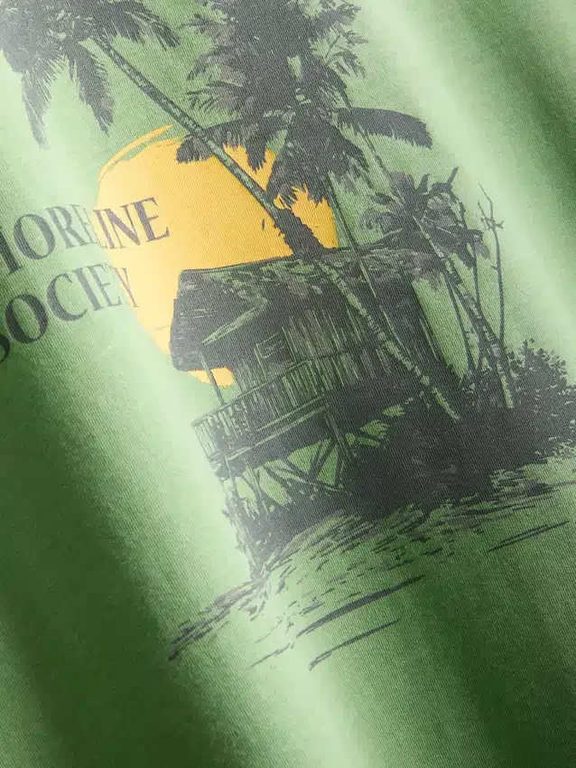 Košile s potiskem Shoreline Society