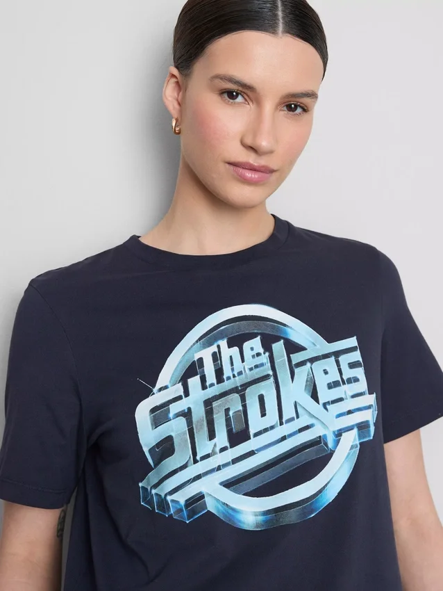Košile s potiskem skupiny The Strokes