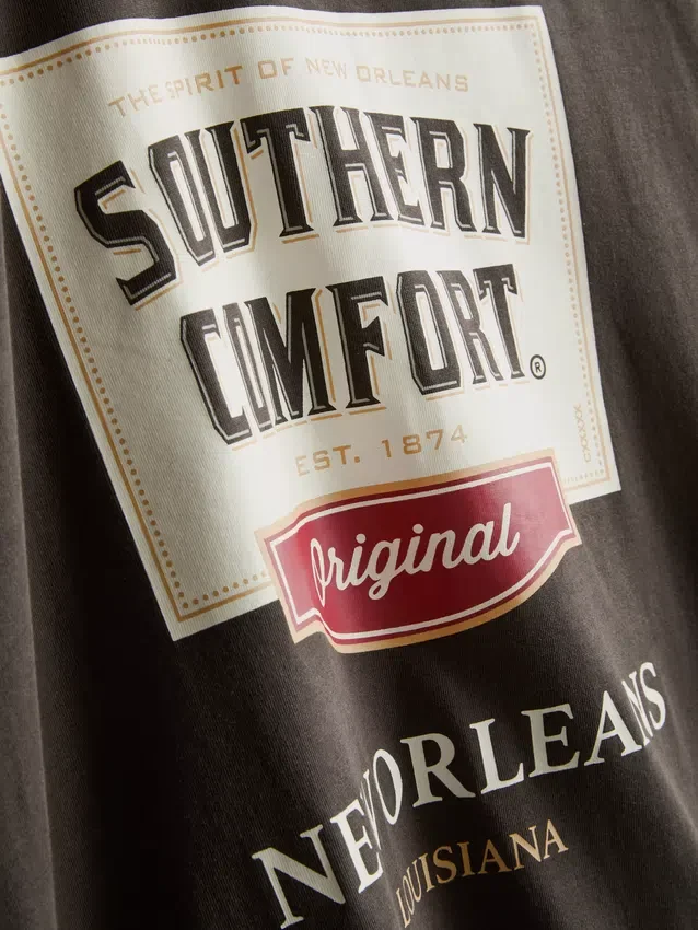 Košile s potiskem „Southern Comfort“