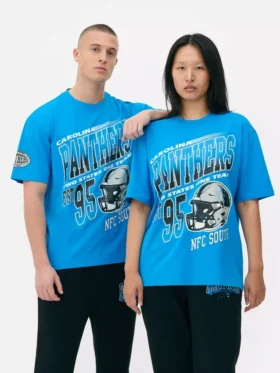 Košile s potiskem týmu NFL Carolina Panthers