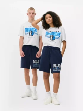 Kraťasy NBA Dallas Mavericks se stahovací šňůrkou