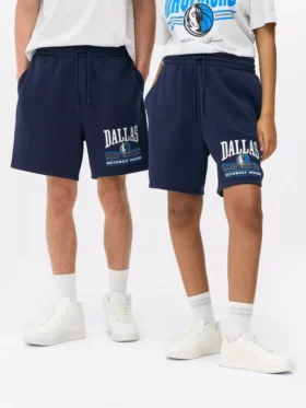 Kraťasy NBA Dallas Mavericks se stahovací šňůrkou
