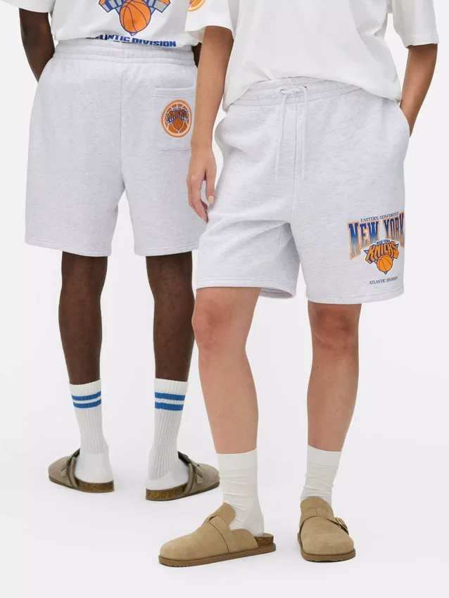 Kraťasy NBA New York Knicks se stahovací šňůrkou