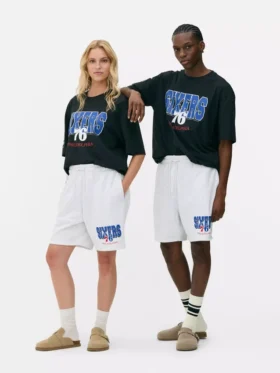 Kraťasy NBA Philadelphia 76ers se stahovací šňůrkou