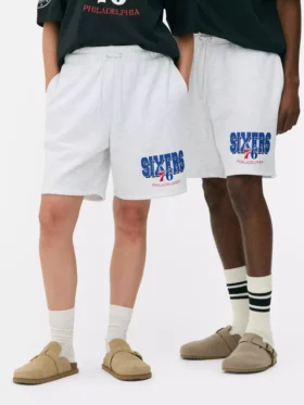 Kraťasy NBA Philadelphia 76ers se stahovací šňůrkou