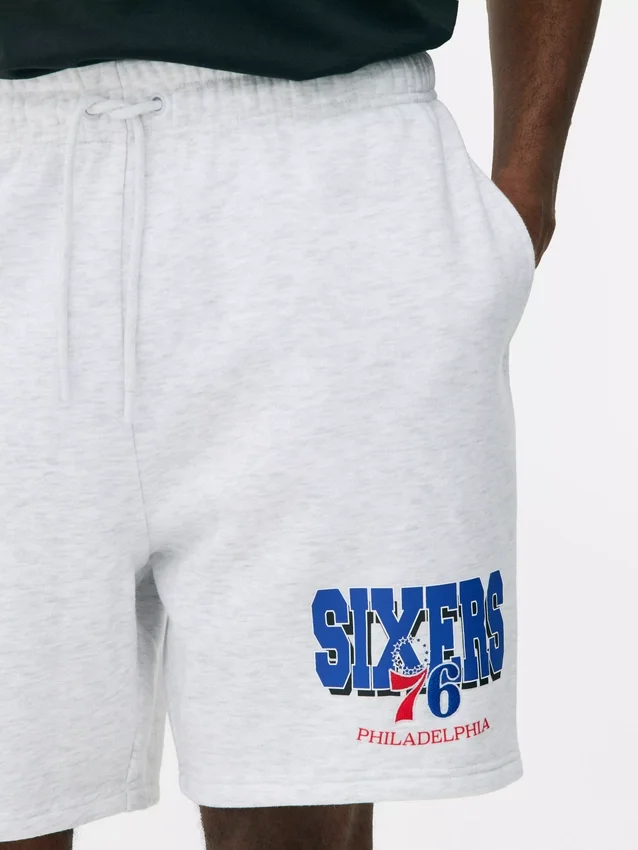 Kraťasy NBA Philadelphia 76ers se stahovací šňůrkou