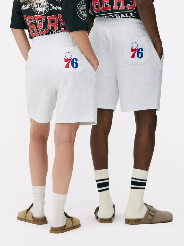 Kraťasy NBA Philadelphia 76ers se stahovací šňůrkou