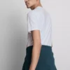 Kraťasy s krátkým rukávem, úzký střih a strečový materiál
