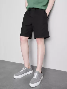 Kraťasy se stahovací šňůrkou a texturovaným povrchem