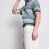 Kraťasy se stahovací šňůrkou a texturovaným povrchem