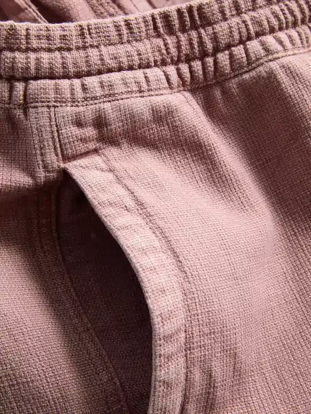Kraťasy se stahovací šňůrkou a texturovaným povrchem
