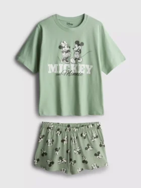Krátké pyžamo s Mickey a Minnie Mouse od Disneyho