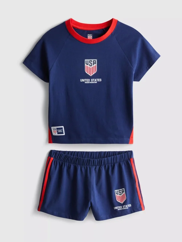 Krátké pyžamo s motivem amerického fotbalu