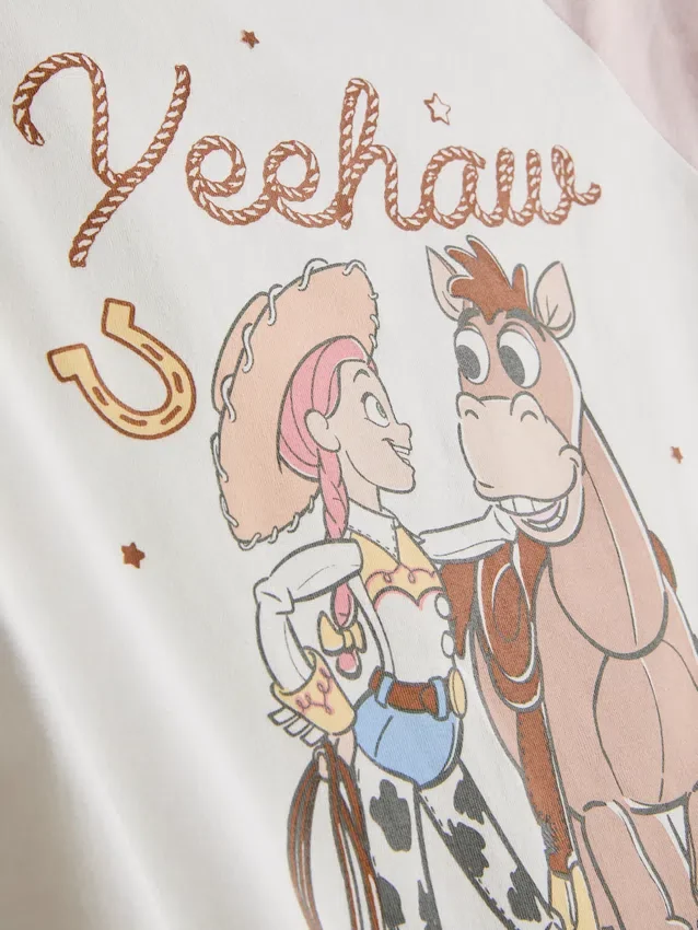 Krátké pyžamo s motivem Toy Story od Disney Pixar s vysokým podílem bavlny