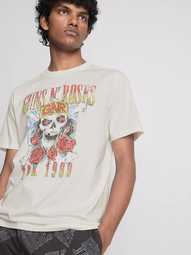 Krátké pyžamové kraťasy Guns N' Roses
