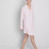 Květinová noční košile ve stylu boyfriend