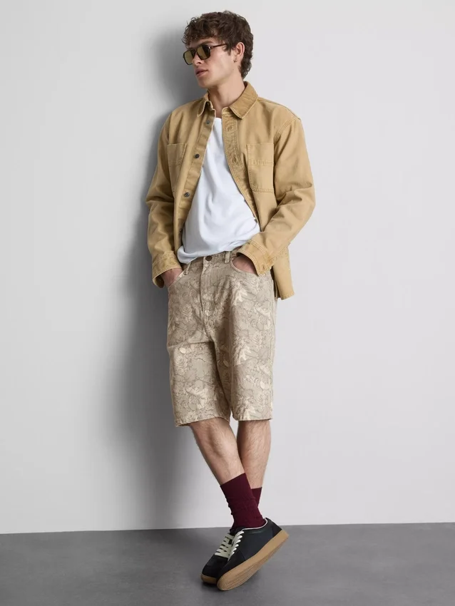 Ležérní džínové kraťasy