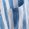 Ležérní pruhované plážové košile
