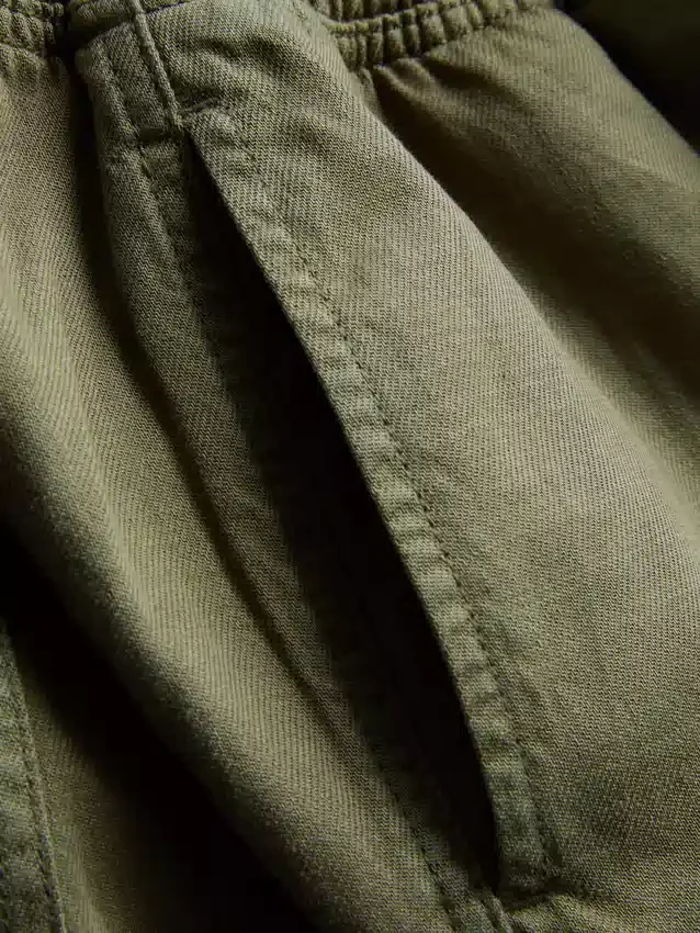 Ležérní tepláky ze směsi bavlny