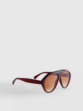 Masivní sluneční brýle ve stylu aviator