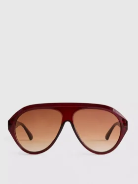Masivní sluneční brýle ve stylu aviator