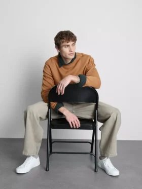 Mikina Essential s kulatým výstřihem