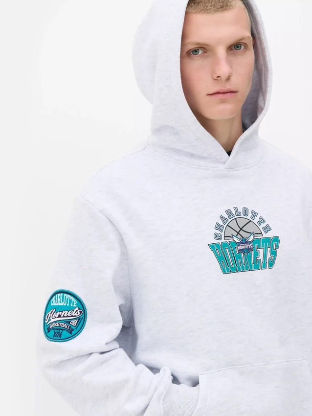 Mikina NBA Charlotte Hornets s kapucí