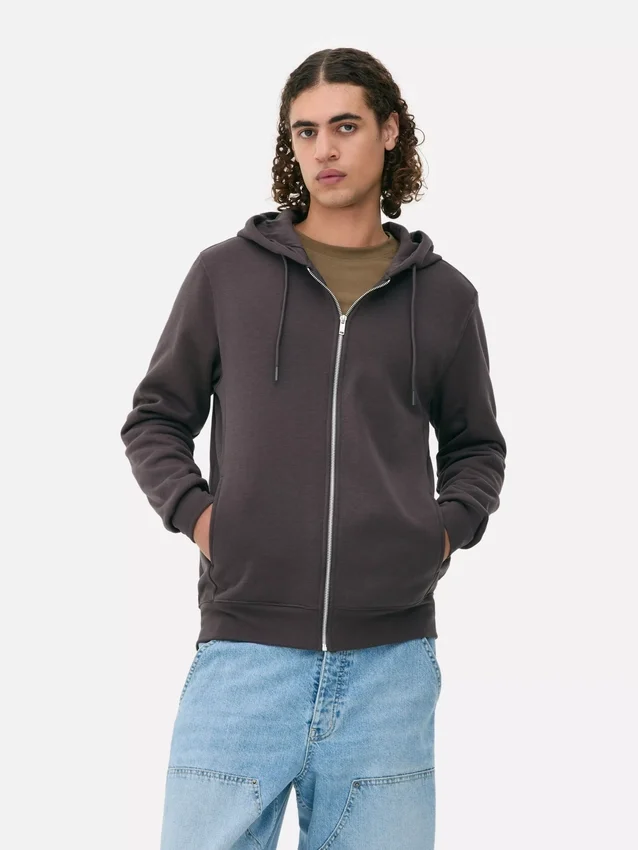 Mikina s kapucí na zip