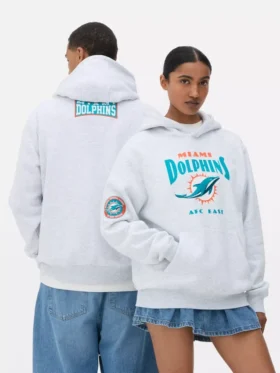 Mikina s kapucí NFL Miami Dolphins