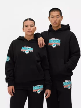 Mikina s kapucí NFL Miami Dolphins
