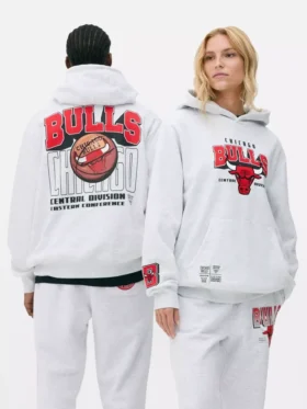 Mikina s logem NBA Chicago Bulls