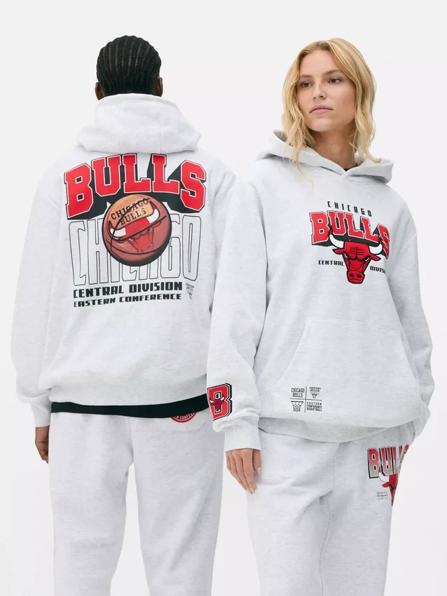 Mikina s logem NBA Chicago Bulls