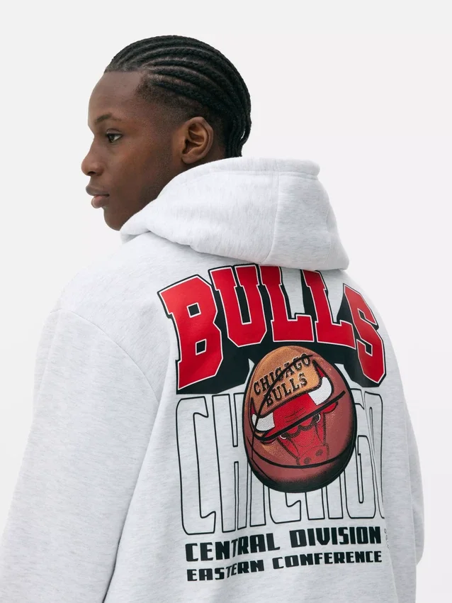 Mikina s logem NBA Chicago Bulls