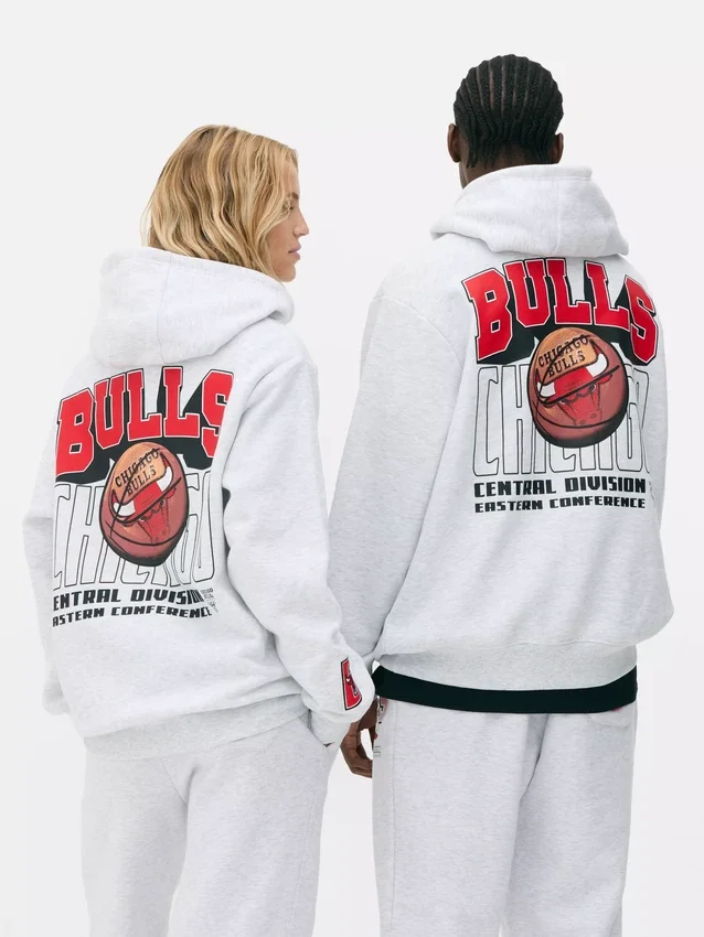 Mikina s logem NBA Chicago Bulls