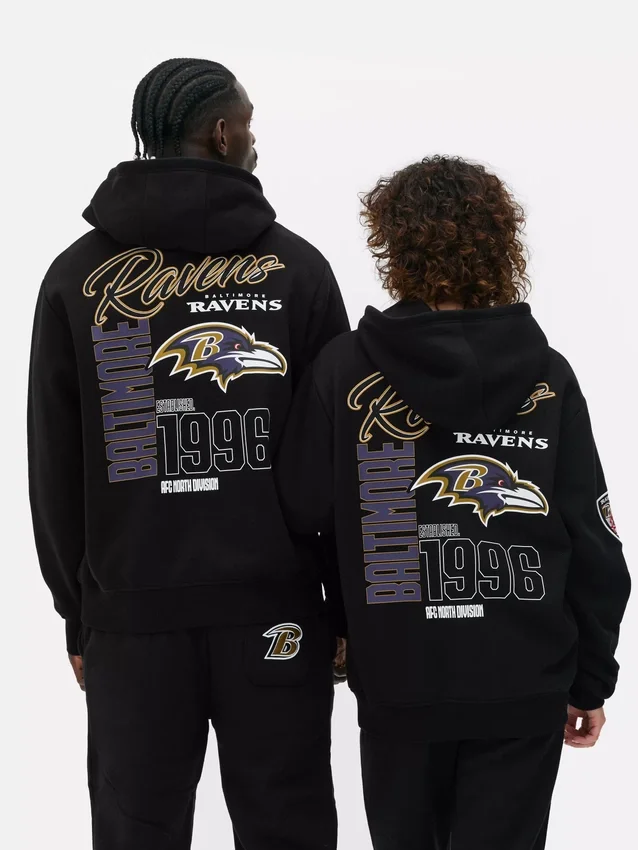 Mikina s potiskem NFL Baltimore Ravens